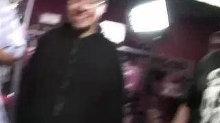 Cock whore rides in filthy sex shop trio