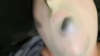 My First Breathplay experience. Latex Glove as Mask - Part 2