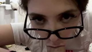 Anal babe sucking pov before assfucking in erotic couple scene