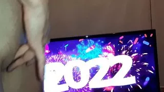 We masturbate to the neighbor who decorates the tree