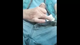 Picnic masturbation cum