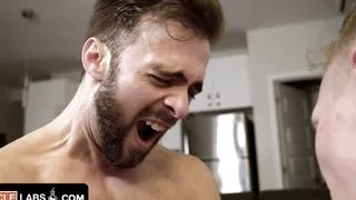 Blonde Twinks Double Dicked Gay Friend On Movie Night