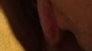 Cheating wife got a wet pussy after her lover licked her pussy