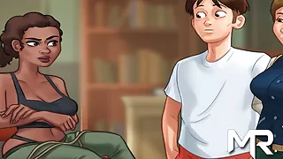 SummertimeSaga - Headmistress Punishes Her Students E2 # 10