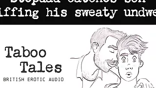 Erotic Audio Fantasy: UK stepdad catches his son