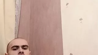 My dick in toy. She makes strange noises. Past 1