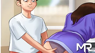 SummertimeSaga - Fondling Mature Mom In The Kitchen E2 # 33