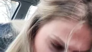 Picked up girlfriend, she deliberately thanked me! Swallow!