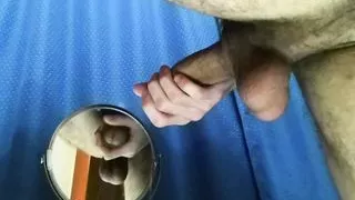 Perfect View of Asshole & Balls - Big Cumshot and Pulsating