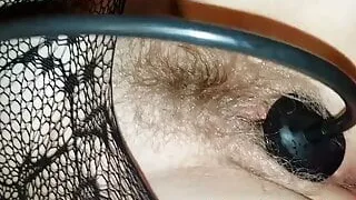 Wife's Pussy and Ass Fucked With Toy