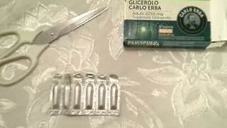 Anal experiments with glycerin suppositories