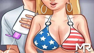 SummertimeSaga - Oiling Winner's Tits # 96