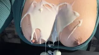 ASMR – Hot Milk Filled Tit Worship Moaning! 4k