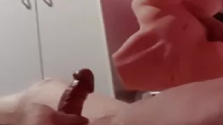 Ginger shoots sperm inside sex doll Sofia