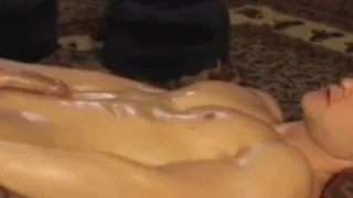 A Massage Moment For Couple Enjoying