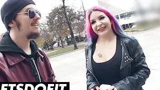 LETSDOEIT - Huge Tits Babe Loves Fucking In The Backseat