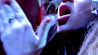 Nikka obeys Shyla's commands in this erotic girl on girl sex