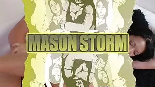 Tight shaved pussy satisfied with a long fat cock