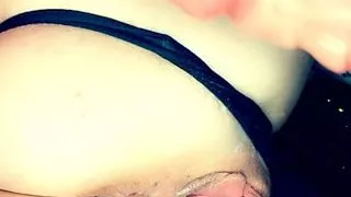 Dildo makes my pussy squirt.