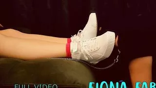 Mistress Fiona and her pink socks