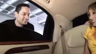 Cocksucking blonde licked out and teased