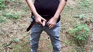 Amatérky, Velký Pták, Semnou, Gay, Masturbace, Venku