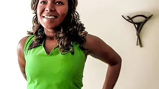 African Cutie Will do Anything for a Fake Modeling Job