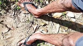 Public Nudity by banana dick man, sun bathing outside.sexxxx