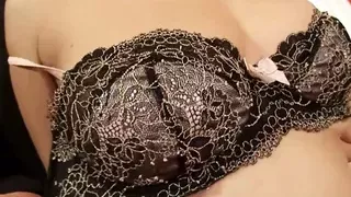 Asian minx in sexy lingerie gets ass hammered