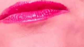 Very sharp natural teeth # 7 – model Anastasia Gree