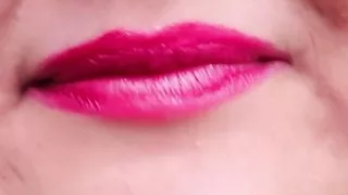 Very sharp natural teeth # 3 – model Anastasia Gree