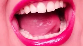 Extremely sharp teeth #4 – model Anastasia Gree