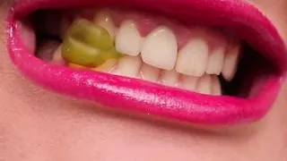 Extremely sharp teeth #2 – model Anastasia Gree