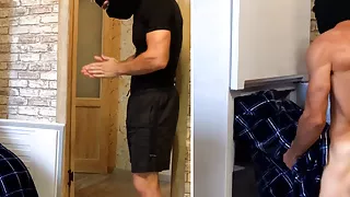 helps a stuck guy to cum. Homemade