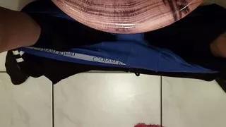 Gay, Olio, Pipì, In Bagno