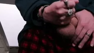 Early Morning Pyjama Jerking and POV Cumshot