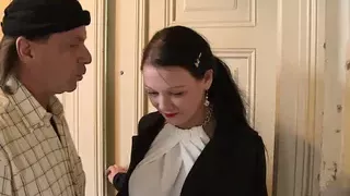 Busty hottie fucks a giant cock for fresh seed