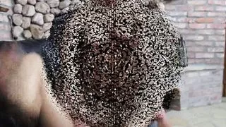 Agnes torments his balls