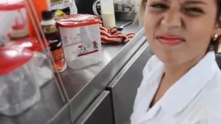 CARNE DEL MERCADO - Petite Latina Picked Up For Hot Pounding