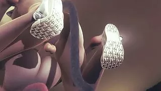 Yaoi Femboy - Erito Gets Fucked Missionary By Cat Boy