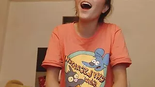 Sexy Colombian otaku Angela has a dreamy ass and is ready