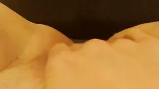 Touching and enjoying myself in the evening