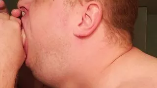 Deepthroat 11 inch dildo day 6 pt 3