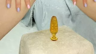 Magic Disappearance. Focus with a toy. Hocus-Pocus)