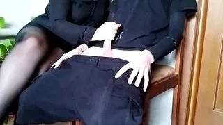 Compilation of MILF handjobs and cumshots vol 1