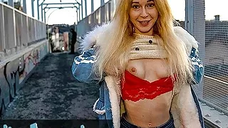 Public Agent – She finished with a face full of spunk