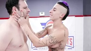 Mixed Wrestling – Andre Shakti Vs Marcelo – Strapon Banging Him