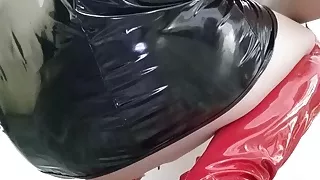 Fetish anal latex transexual