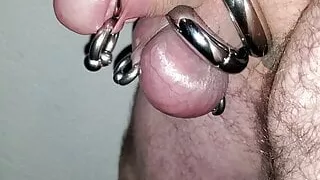 Piercing cock Ring