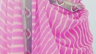 Hot Sangeeta masturbating for the guy who sold her a new bra